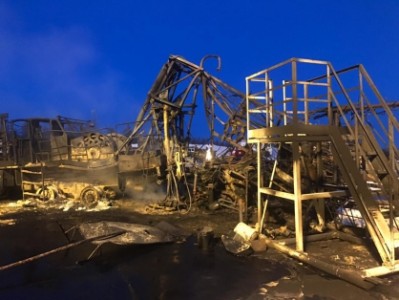По факту гибели рабочего на пожаре на месторождении «Лукойла» в ХМАО возбуждено уголовное дело