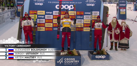 Лыжник из ХМАО Устюгов завоевал свою первую медаль в стартовавшем олимпийском сезоне