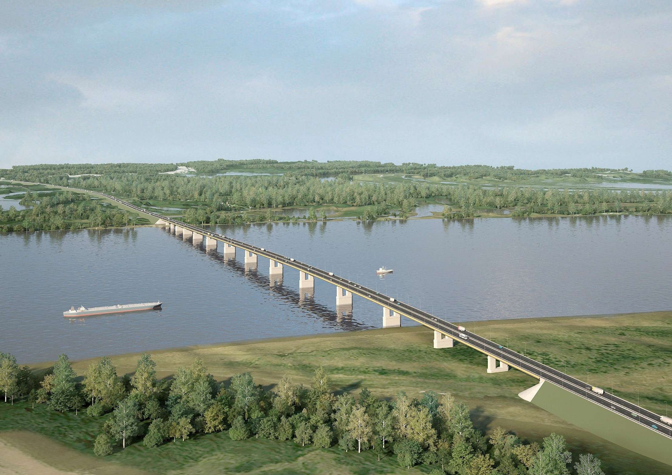 Стоимость строительства нового моста через реку Обь в Сургуте может увеличиться на треть – до 91 млрд рублей