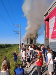 Пассажир, поджегший вагон пассажирского поезда Новый Уренгой – Оренбург, отправлен судом на принудительное лечение
