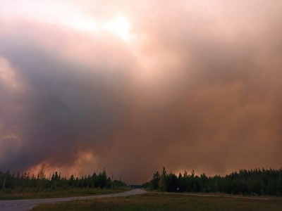 Смог из-за лесных пожаров в ХМАО дошел до Прикамья