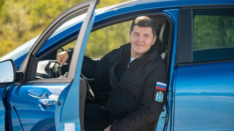 Губернатор Ямала Артюхов начал традиционный автопробег по региону
