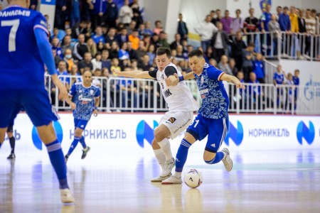 «Газпром-Югра» победил «Синару» в матче за Суперкубок России по мини-футболу