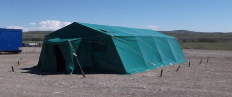 Губернатор ХМАО Комарова выделила из резервов палатки и 200 раскладушек для мобилизованных югорчан, отправленных в Омск