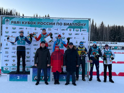 Биатлонист из ХМАО Поршнев выиграл медаль на этапе Кубка России в Увате