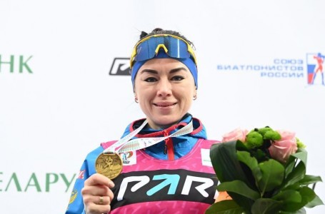 Лариса Куклина из ЯНАО выиграла все гонки этапа Кубка Содружества по биатлону в Раубичах