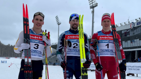 Лыжник из ХМАО Устюгов стал чемпионом России в спринте, опередив Терентьева и Большунова