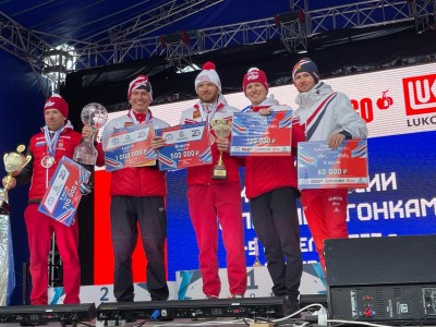 Лыжник из Тюмени Спицов выиграл вторую бронзу в финале Кубка России в Кировске