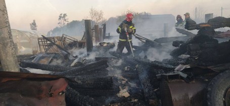 В поселке Тюменской области из-за природного пожара сгорели жилые дома, хотя власти заявляли, что угрозы нет