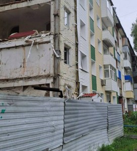 Жилой дом в ХМАО, пострадавший при взрыве газа, снесут к декабрю 