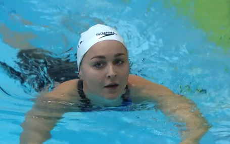Пловчиха из ХМАО Егорова выиграла две золотые медали на чемпионате России в Санкт-Петербурге