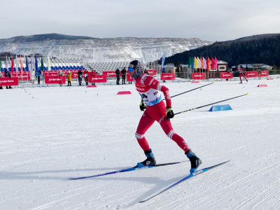 Тюменский лыжник Мальцев финишировал за Большуновым, выигравшим первую гонку на этапе Кубка России в Хакасии