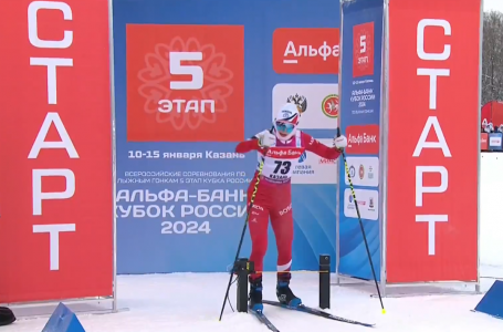 Лыжница из Тюмени Пантрина заняла третье место в гонке на 10 км на этапе Кубка России