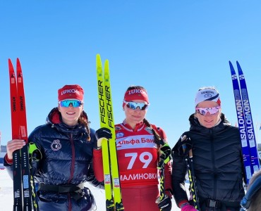 Тюменская лыжница Сорина выиграла вторую бронзовую медаль на чемпионате России
