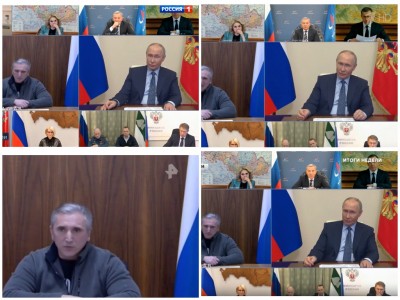Критическое замечание Путина в адрес тюменского губернатора Моора показали по всем главным федеральным каналам