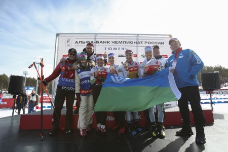 Биатлонисты ХМАО выиграли в два раза меньше медалей на чемпионате России, чем год назад