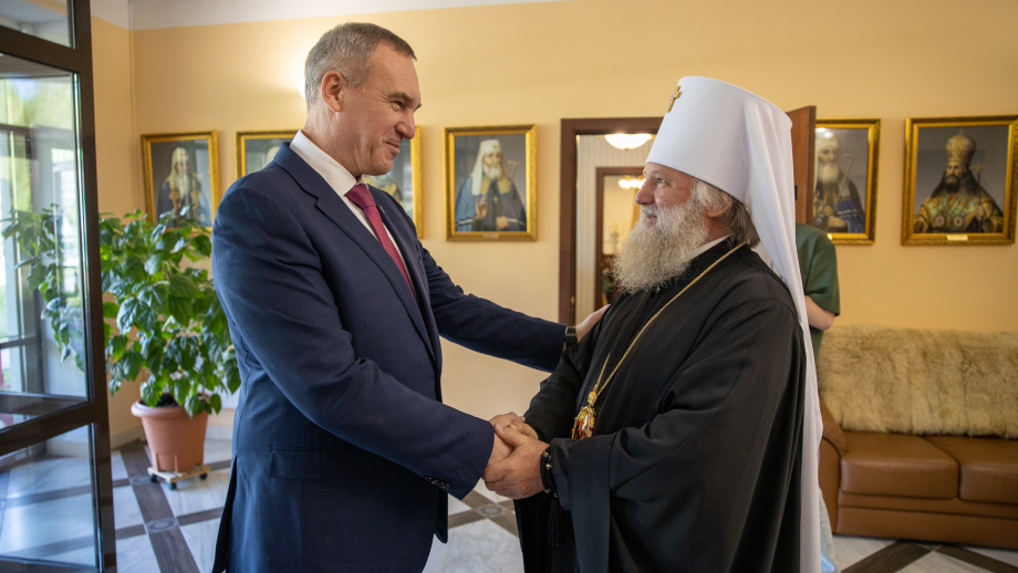 Врио губернатора ХМАО Кухарук после своего назначения уже трижды встречался с митрополитом Павлом