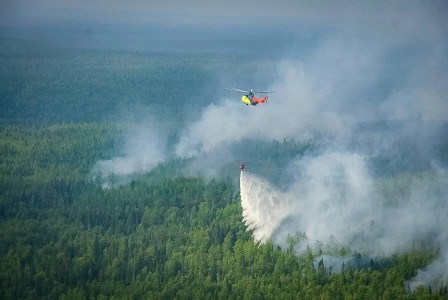 После проведенного врио губернатором ХМАО Кухаруком совещания по тушению лесных пожаров их площадь увеличилась в три раза