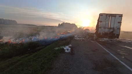 Из-за смертельной аварии на трассе Тюмень – Омск было заблокировано движение