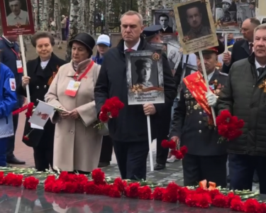 В столице ХМАО отметили 80-летие Победы торжественным парадом