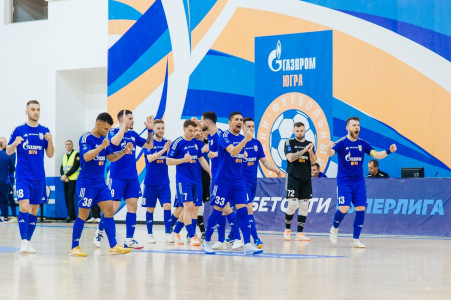 «Газпром-Югра» спас на последних секундах второй полуфинальный матч чемпионата России по футзалу