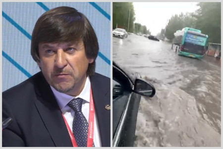 Тюмень затопило, пока ее мэр Афанасьев рассказывал на ПМЭФ о планах по развитию города
