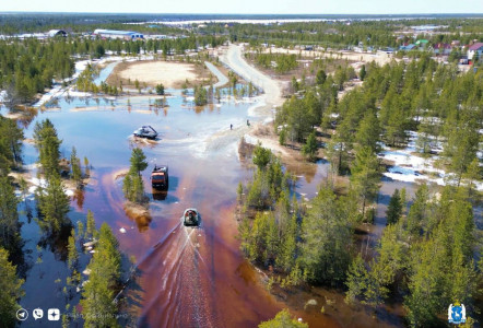Федеральный канал сообщил о «прорыве дамбы» в ЯНАО, которой нет