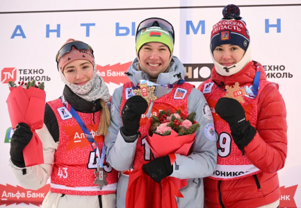 Тюменская биатлонистка Фролова выиграла первую медаль на Кубке России в Ханты-Мансийске