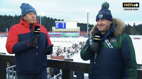 Губернатор ХМАО Кухарук презентовал обновленный биатлонный стадион в эфире федерального канала