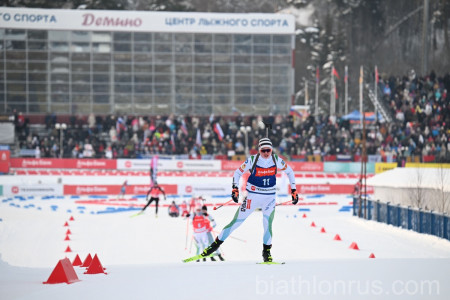 Биатлонисты ХМАО не смогли выиграть медали на этапе Кубка России в Демино