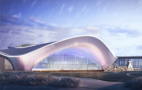 Главгосэкспертиза одобрила проект терминала аэропорта Салехарда за 19 млрд рублей