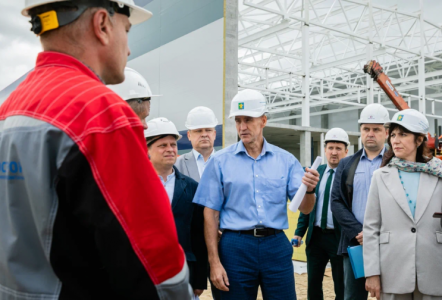 Строительство КОС в Федоровском вышло на этап монтажа оборудования
